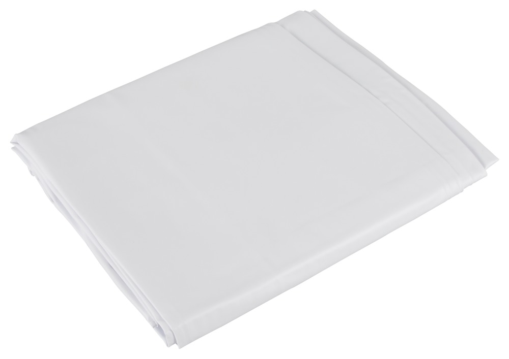 Białe, winylowe prześcieradło 200x230cm — zdjęcie 5