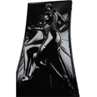 Latex Vacuum Bed Black
