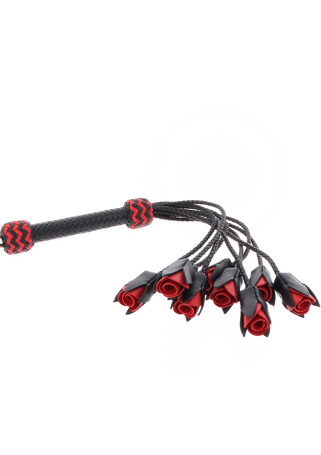 Genuine Leather Roses Whip — zdjęcie 2