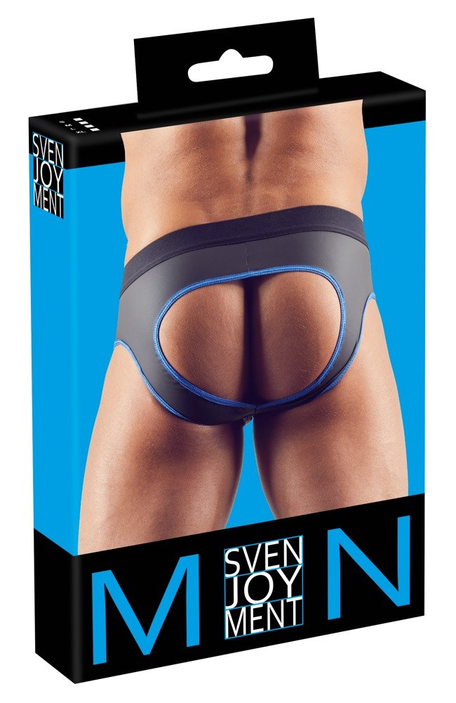 Svenjoyment - Majtki mêskie Mat czarno niebieskie L