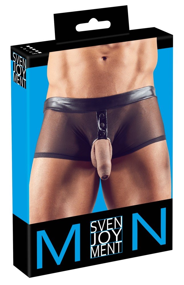 Svenjoyment - Majtki z piercieniem na penisa M