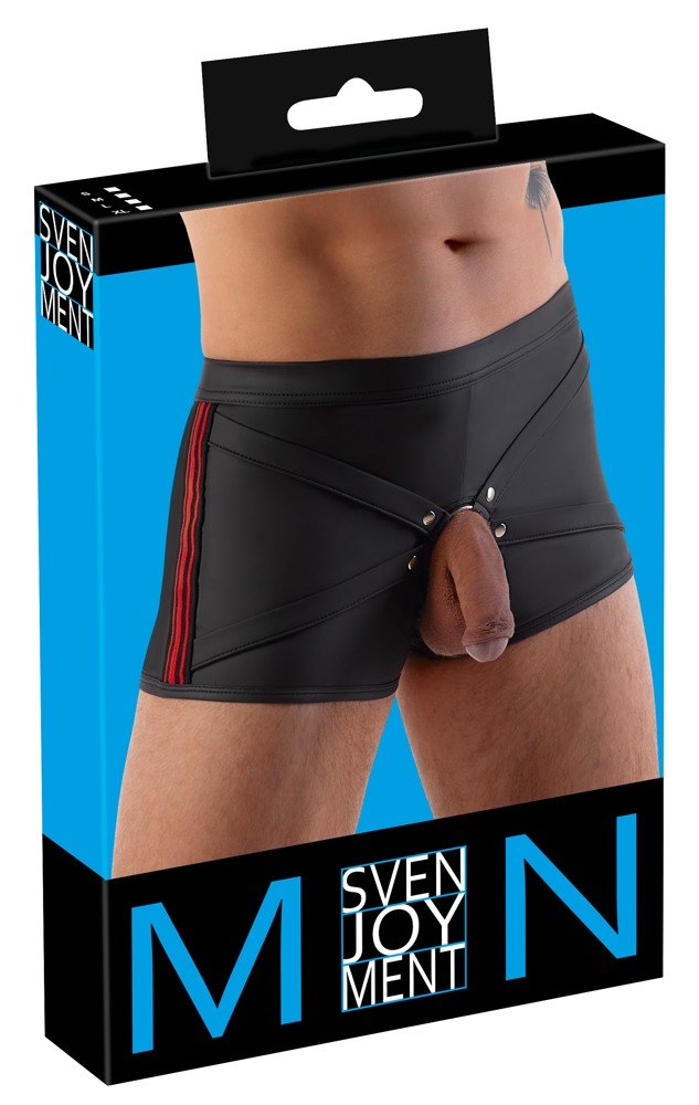 Svenjoyment - M. Pants black/red XL