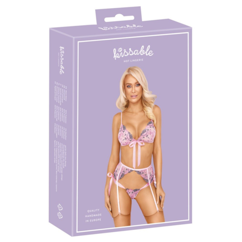 Bra Set Embroidery L/XL