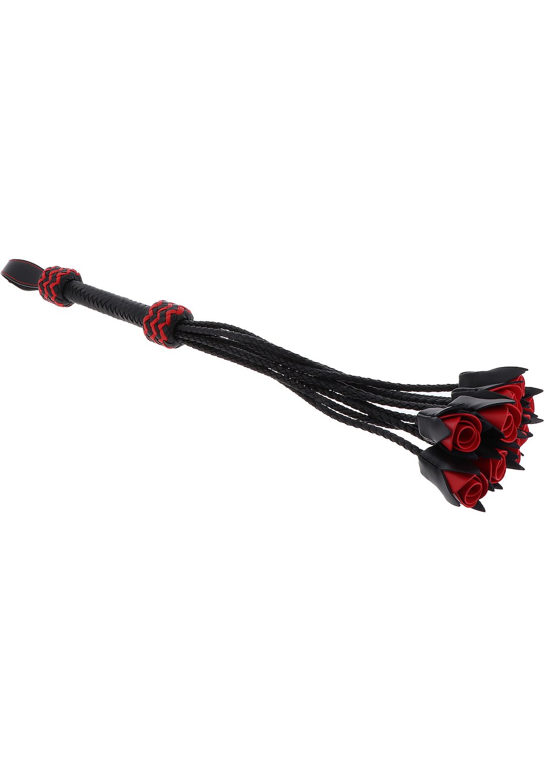 Genuine Leather Roses Whip — zdjęcie 3
