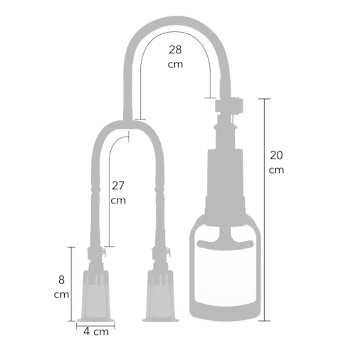 Vacuum Nipple Pleasure Pump M/L