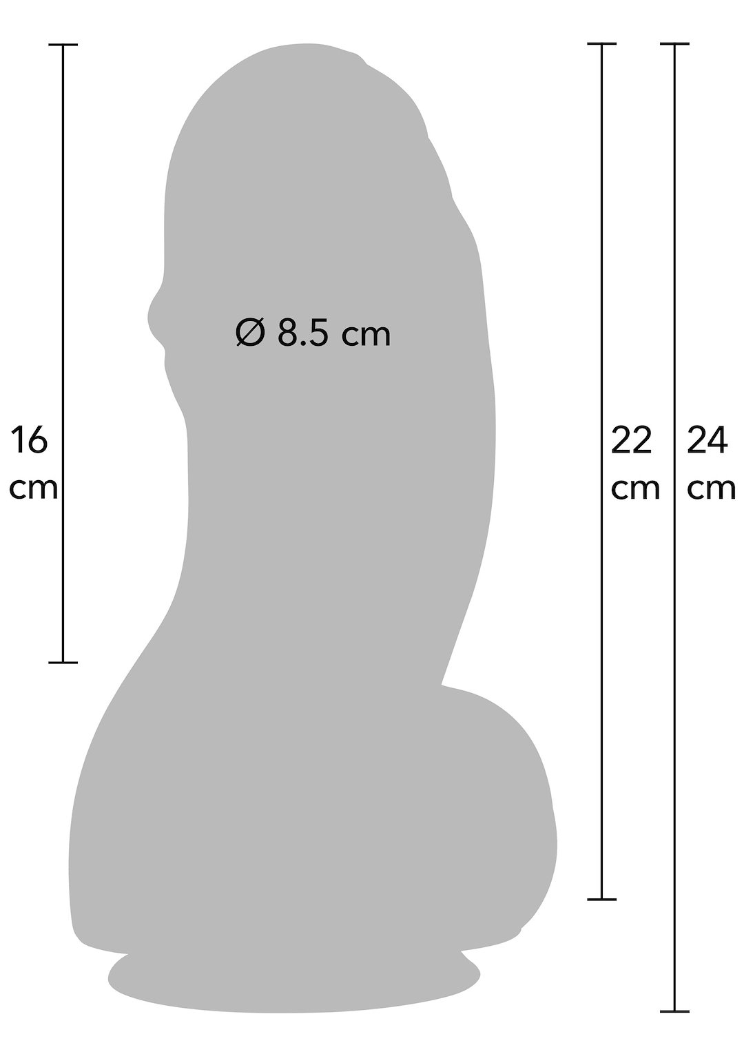 Fat Boys Dildo PVC 22 cm — zdjęcie 3