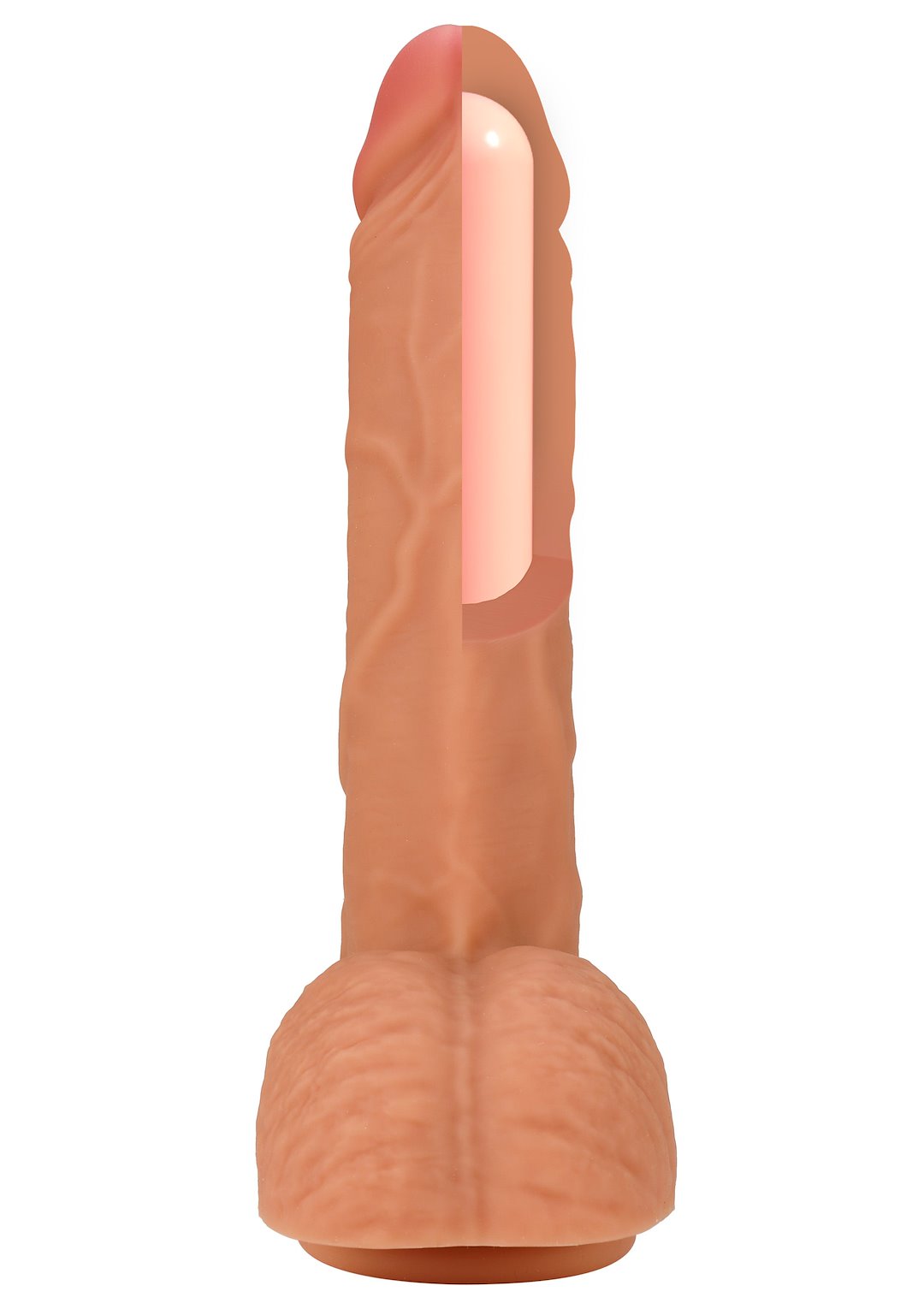 Realistic Dildo Liquid Silicone 23 cm — zdjęcie 4