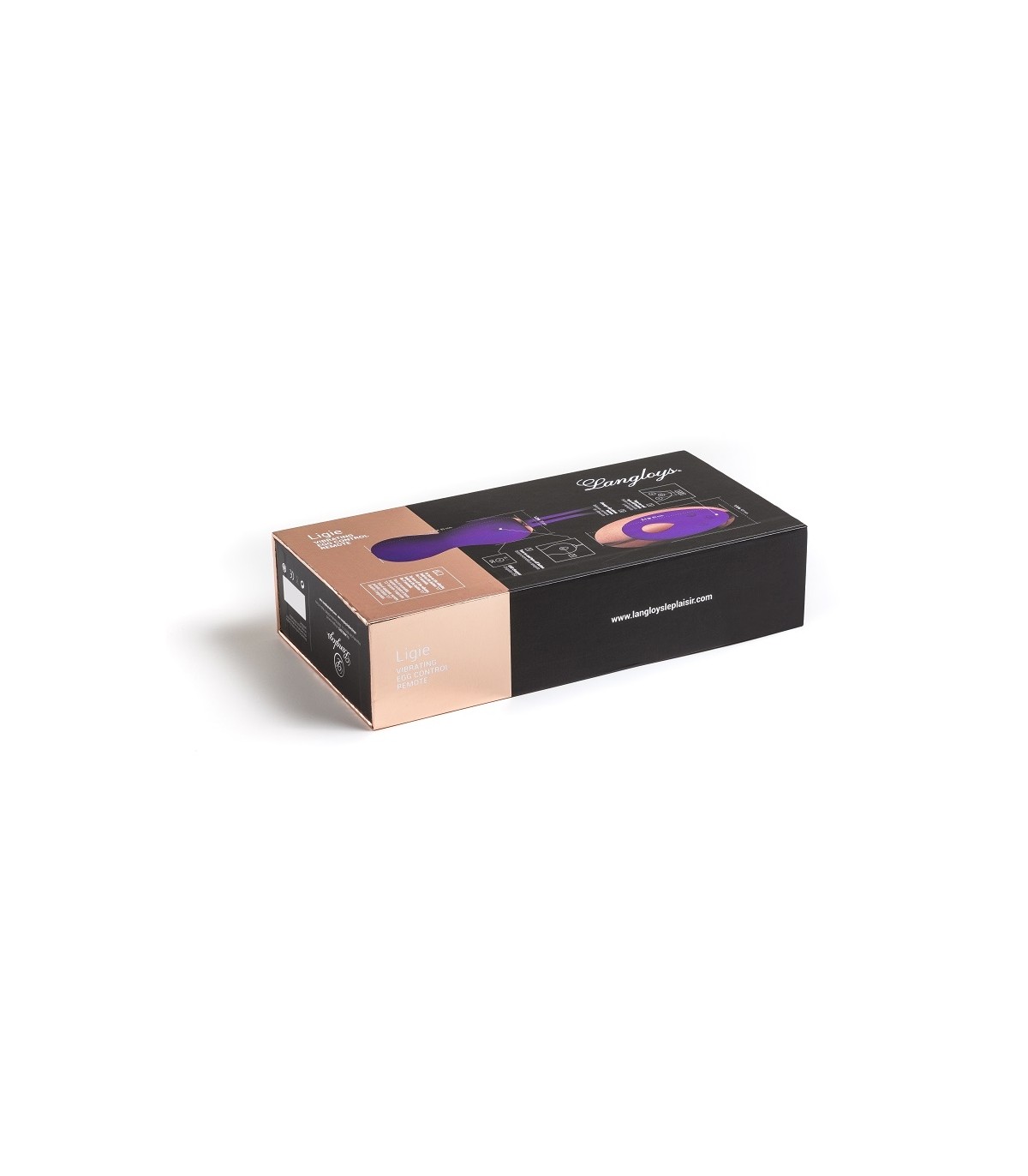 LIGIE FUCHSIA REMOTE CONTROL VIBRATING EGG — zdjęcie 3