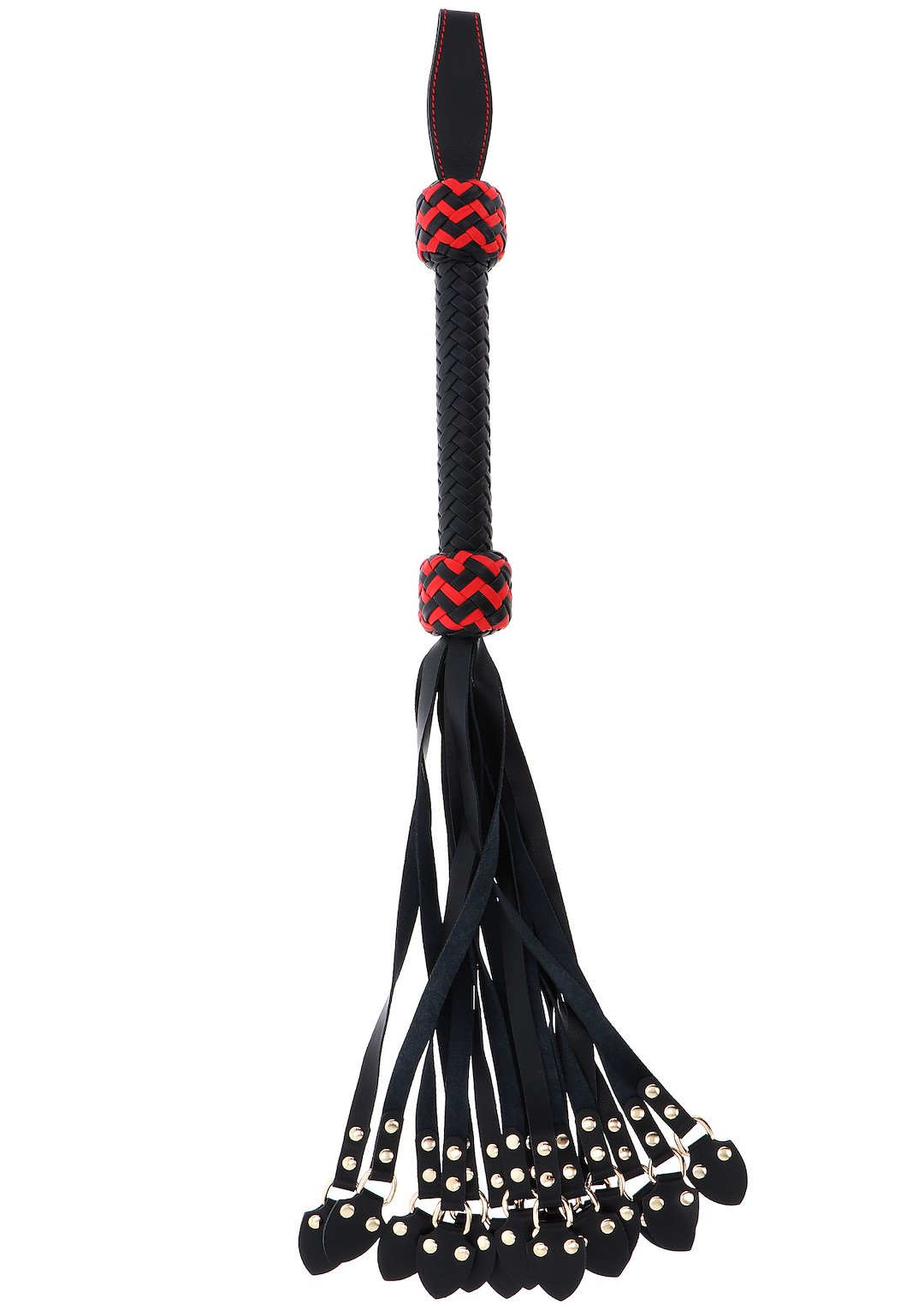 Leather Cat-o-Nine Whip — zdjęcie 4