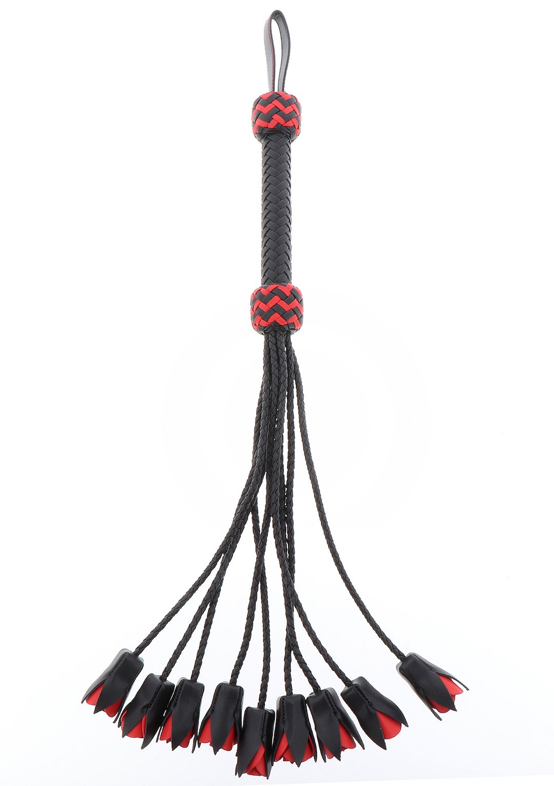 Genuine Leather Roses Whip — zdjęcie 4