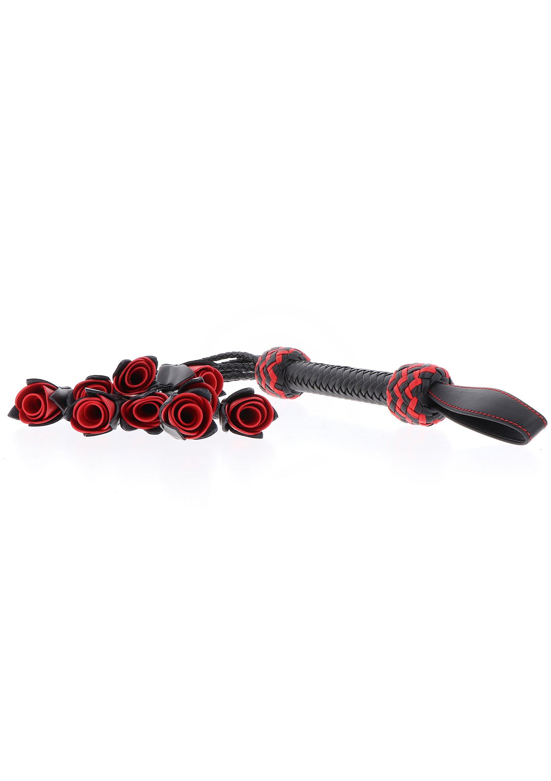 Genuine Leather Roses Whip — zdjęcie 5