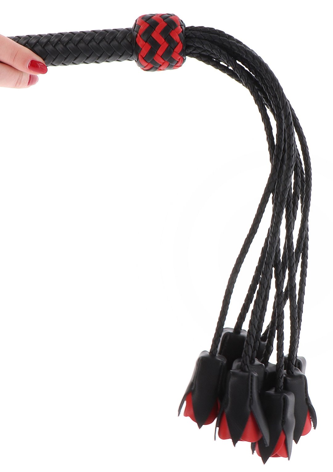 Genuine Leather Roses Whip — zdjęcie 6