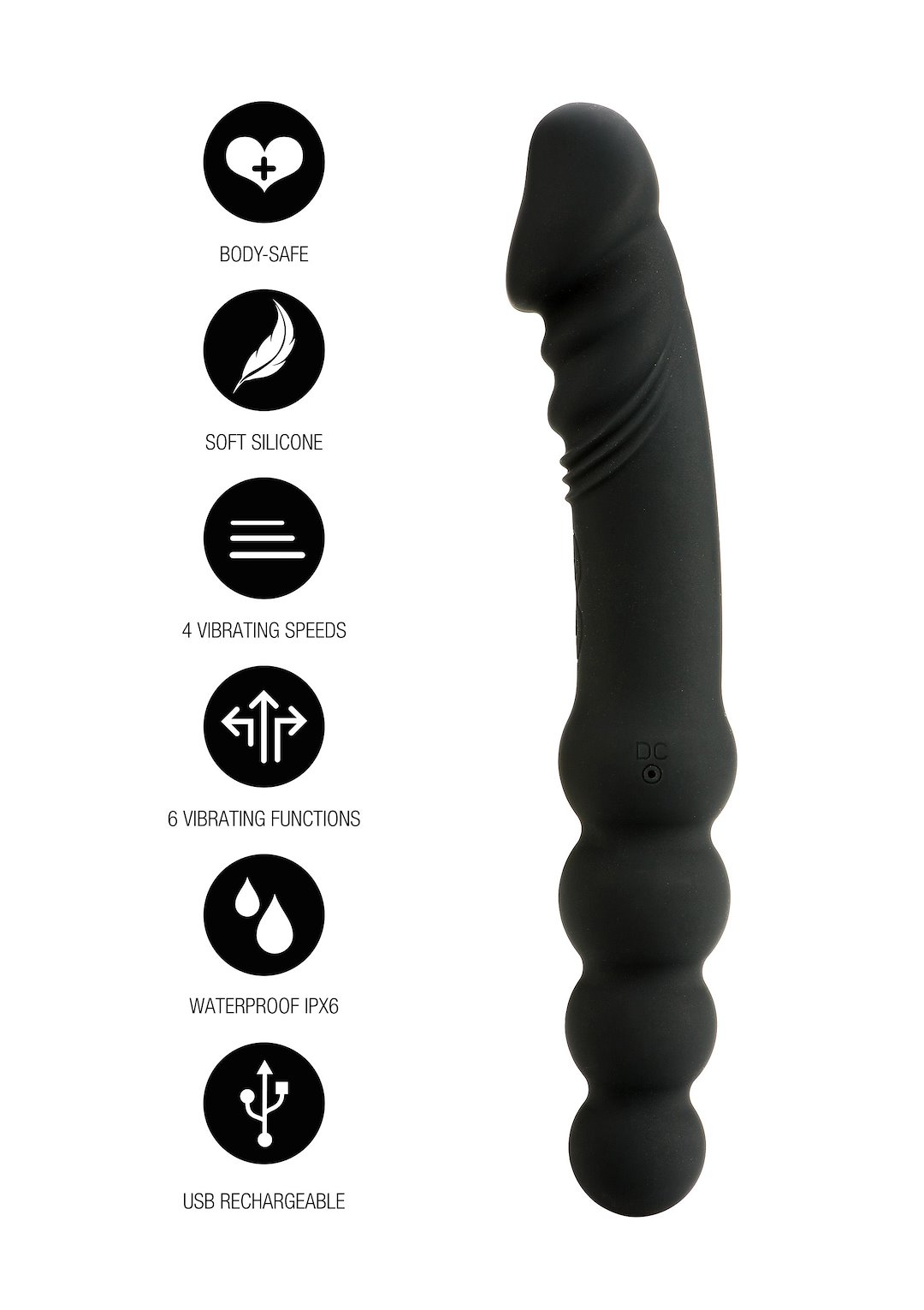 Dual Sided Anal Vibrator — zdjęcie 7