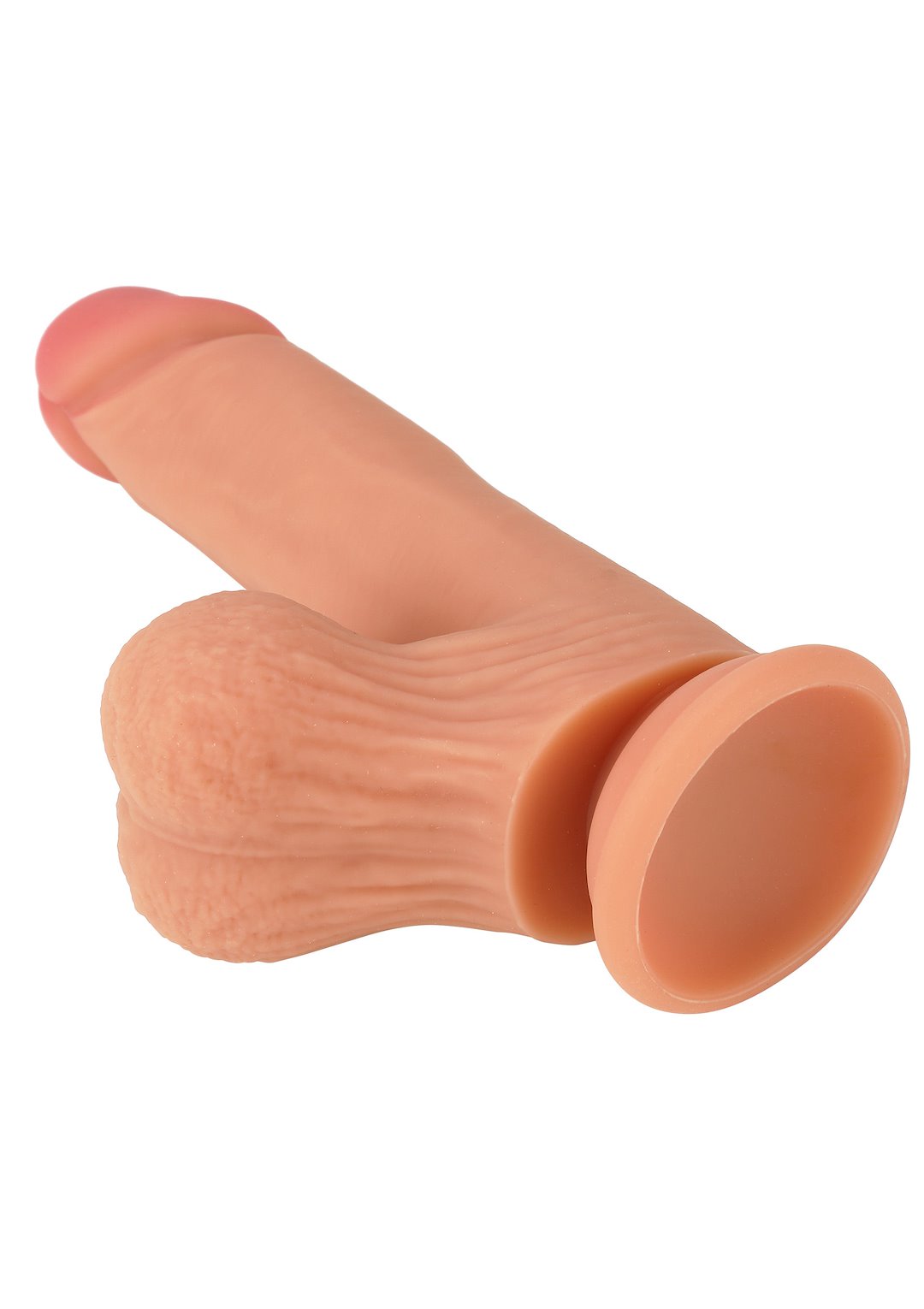 Realistic Dildo Liquid Silicone 19 cm — zdjęcie 8