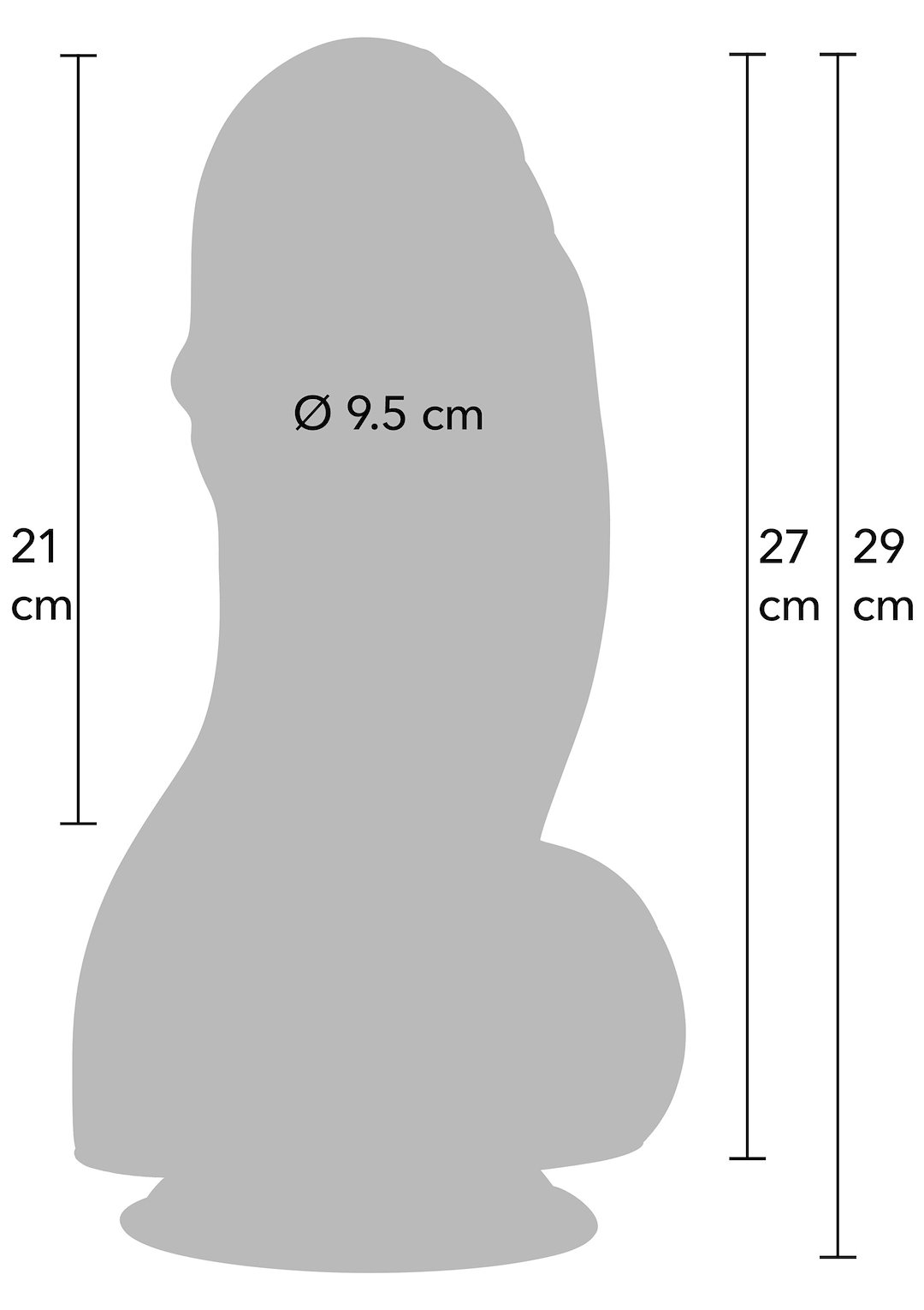 Fat Boys Dildo PVC 27 cm — zdjęcie 8