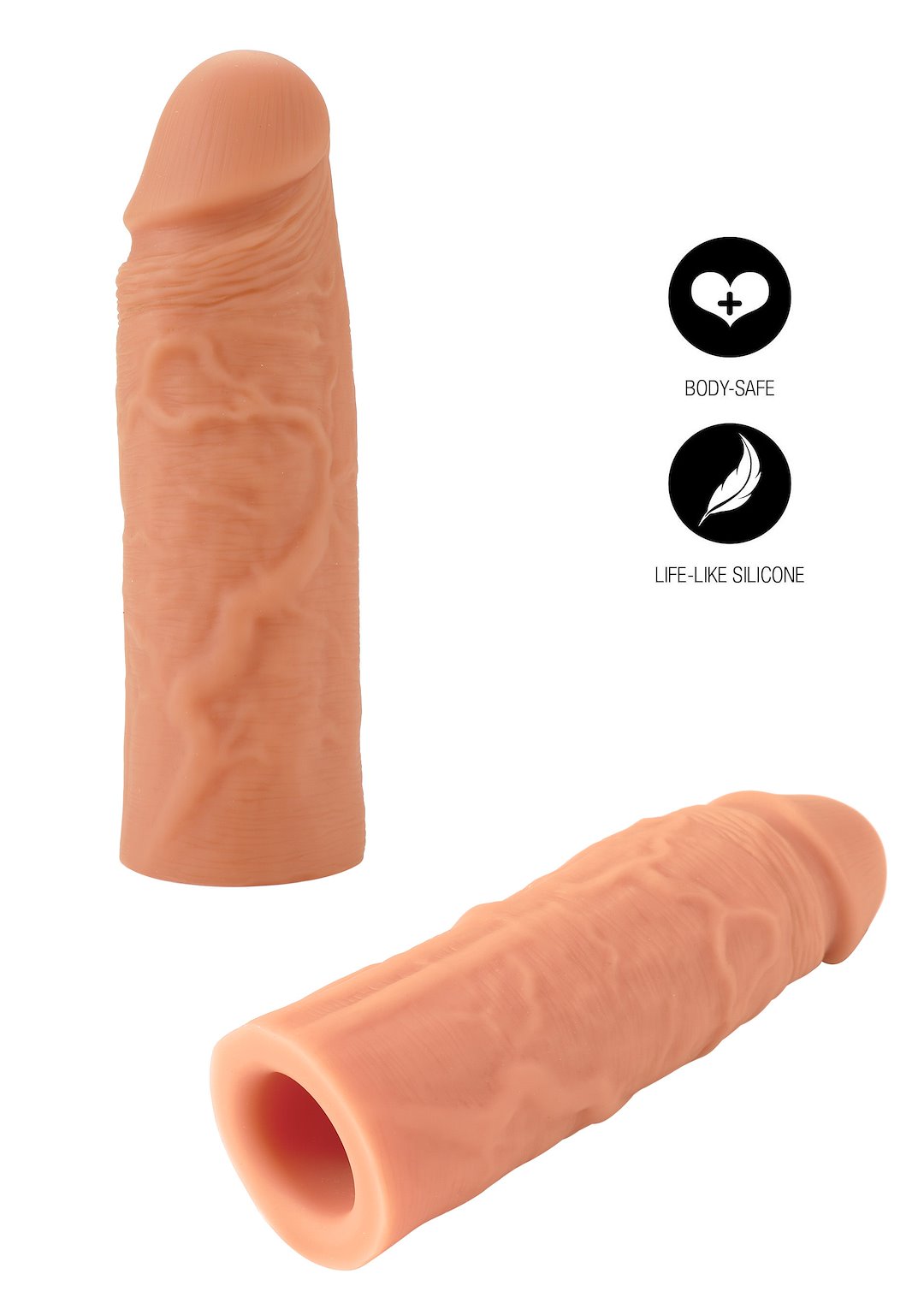 Penis Sleeve Liquid Silicone 15 cm — zdjęcie 8