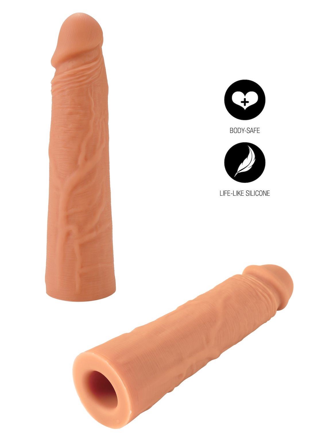 Penis Sleeve Liquid Silicone 20 cm — zdjęcie 8