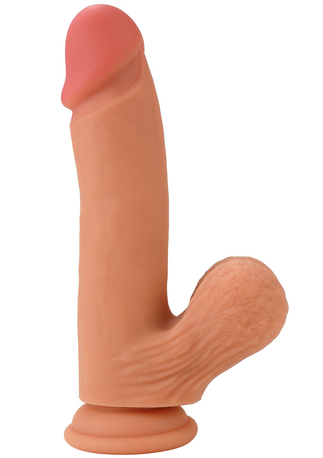 Realistic Dildo Liquid Silicone 19 cm — zdjęcie 10