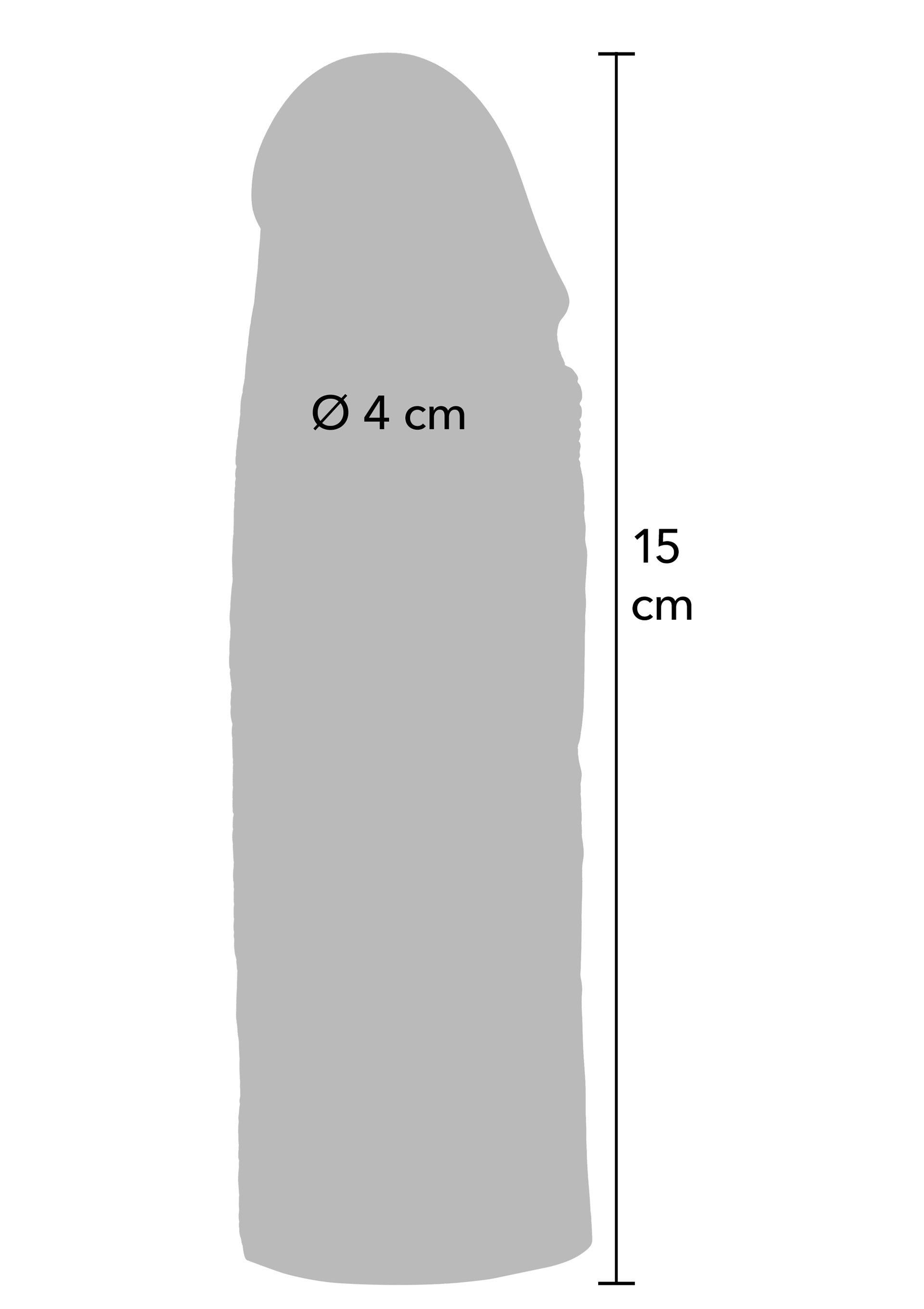 Penis Sleeve Liquid Silicone 15 cm — zdjęcie 9