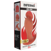 Realistic Buttplug Liquid Silicone 16 cm