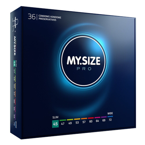 Prezerwatywy 45 mm 36 szt. My.Size Pro