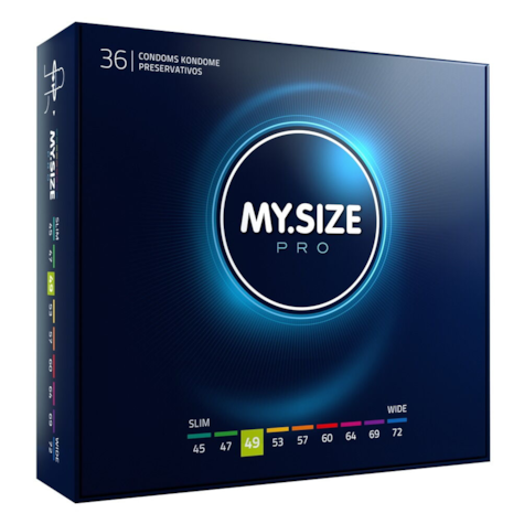 Prezerwatywy 49 mm 36 szt. My.Size Pro