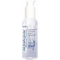 *AQUAglide 2 in 1, Lubricant and massage gel, 125 ml.