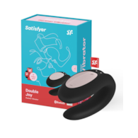 Wibrator - Double Joy Partner Vibrator Black