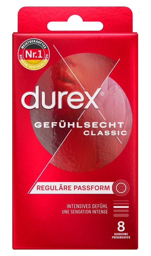 Durex Gefühlsecht Classic 8pcs