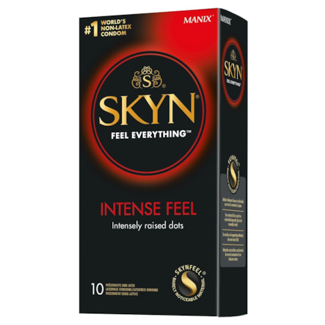 Prezerwatywy bezlateksowe Skin Intense Feel 10 szt. Manix