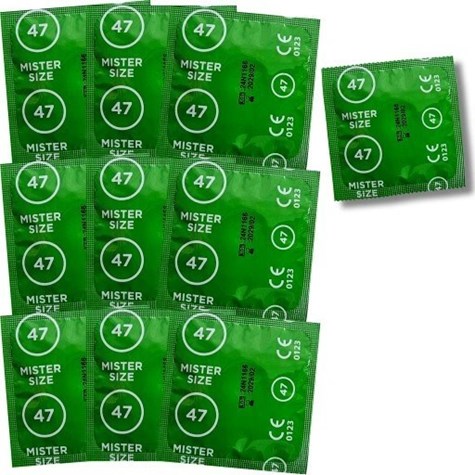 Prezerwatywy 47mm 10 szt. Mister Size