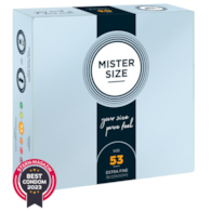 Prezerwatywy 53mm 36 szt. Mister Size