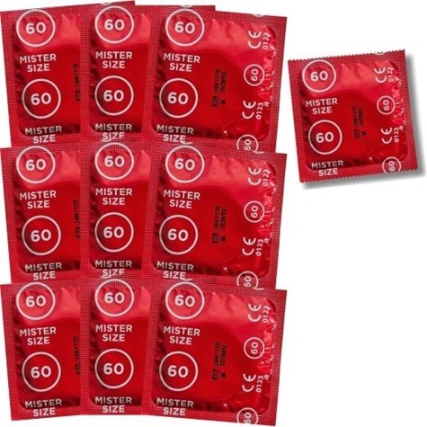 Prezerwatywy 60mm 10 szt. Mister Size