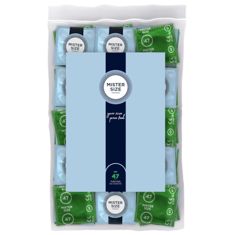 Mister Size 47mm pack of 100