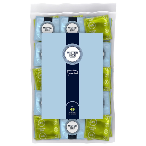 Mister Size 49mm pack of 100