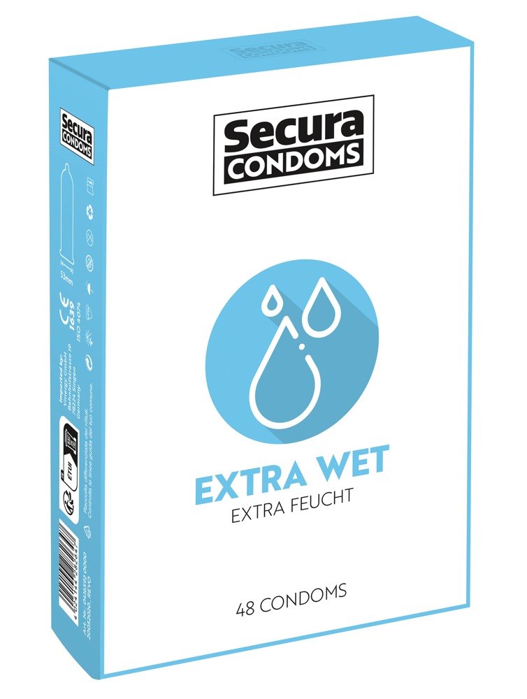 Secura Extra Wet 48pcs Box