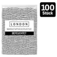 Klasyczne prezerwatywy nawilżane 100 szt. London