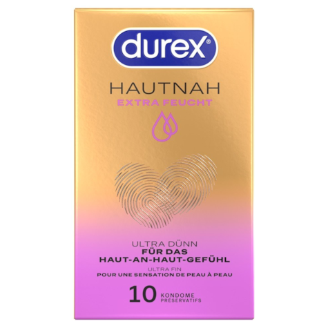 Durex Hautnah Extra Feucht x10