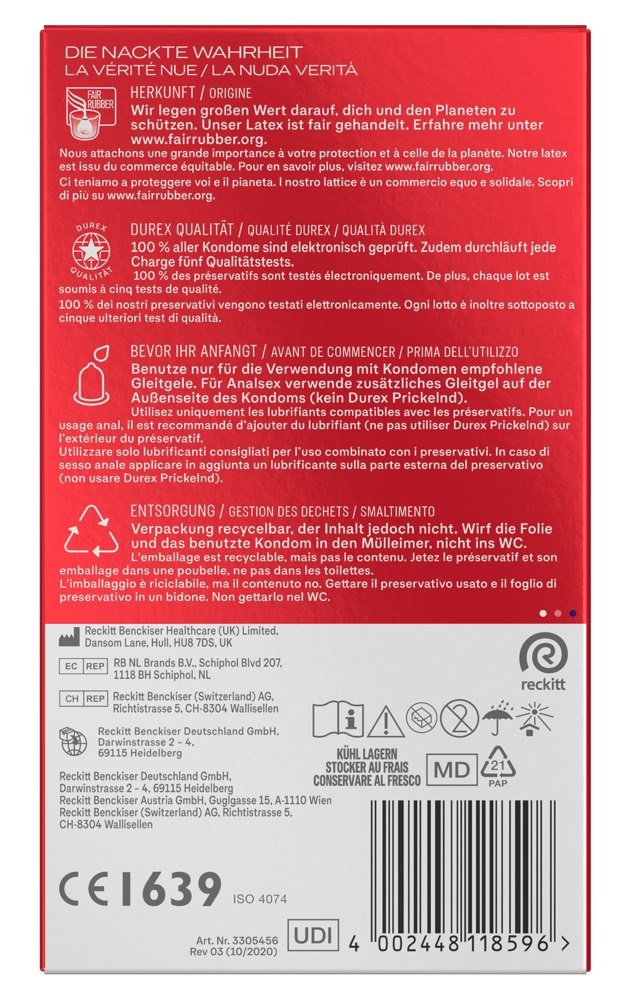 Durex Gefühlsecht Slim x 10 — zdjęcie 6
