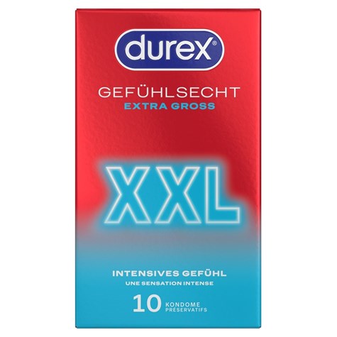 Durex Gefühlsecht Extra Groß10