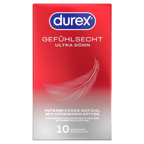 Durex Gefühlsecht Ultra Dünn10