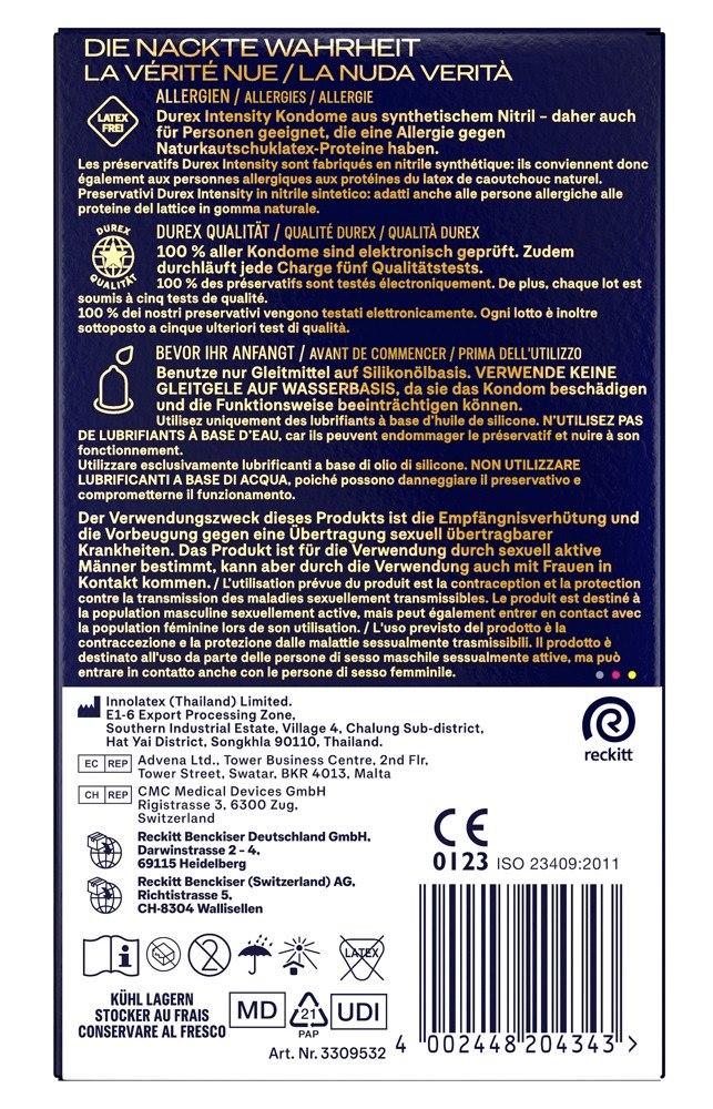 Durex Intensity pack of 8 — zdjęcie 6