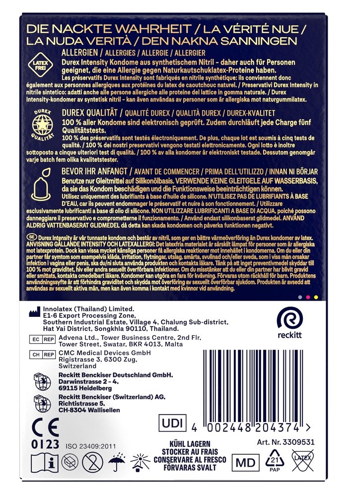 Durex Intensity pack of 20 — zdjęcie 6