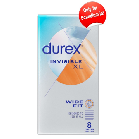 N Durex Invisible III XXL