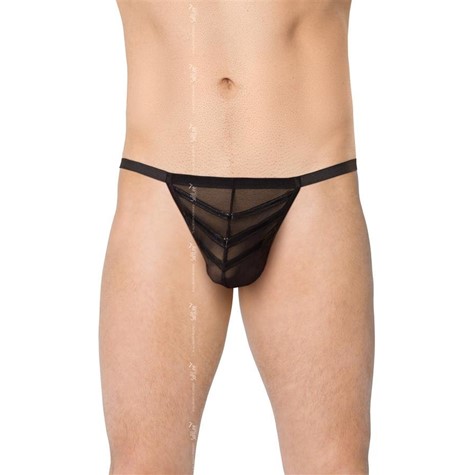 Mens Thong 4527 czarny