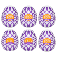Masturbator Tenga Egg Mesh -  6 sztuk