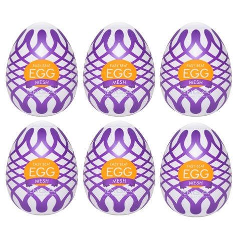 Masturbator Tenga Egg Mesh -  6 sztuk