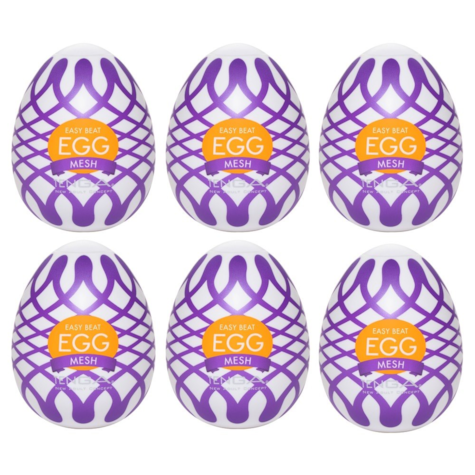Masturbator Tenga Egg Mesh -  6 sztuk