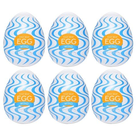 Tenga Egg Wind Pack of 6