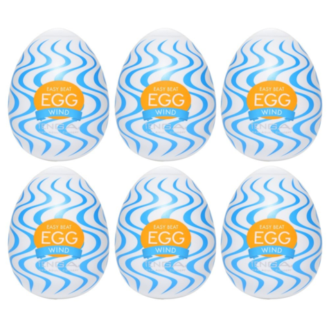 Tenga Egg Wind Pack of 6
